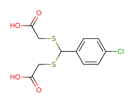 2,2'-((4-chlorophenyl)methylene)bis(sulfanediyl)diacetic acid