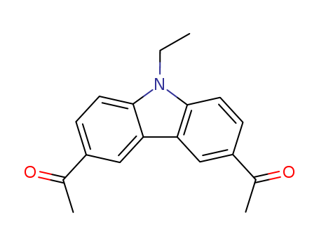 3,6-Diacetyl-9-ethyl-9H-carbazole                                                                                                                                                                       (1483-97-2)