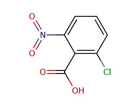 Molecular Structure of 5344-49-0 (2-Chloro-6-nitro-benzoic acid)