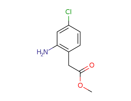 methyl 2-(2-amino-4-chlorophenyl)acetate