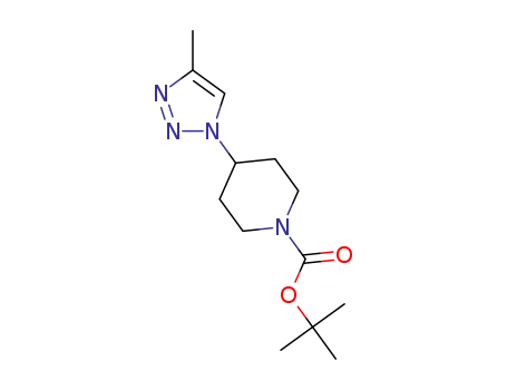 tert-butyl 4-(4-methyl-1H-1,2,3-triazol-1-yl)-piperidine-1-carboxylate