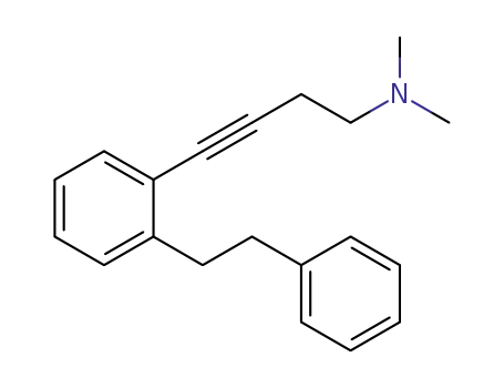 N,N-dimethyl-4-(2-phenethylphenyl)but-3-yn-1-amine