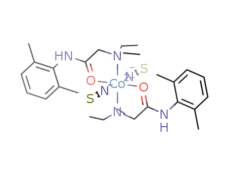 [Co(lidocaine)2(thiocyanate)2]