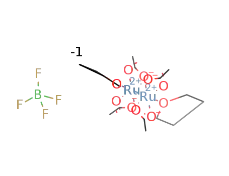 [Ru2II,III(CH3CO2)4(THF)2]BF4
