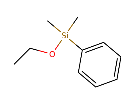 Molecular Structure of 1825-58-7 (Phenyldimethylethoxysilane)