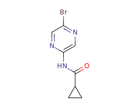 N-(5-bromopyrazin-2-yl)cyclopropanecarboxamide