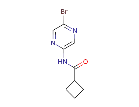 N-(5-bromopyrazin-2-yl)cyclobutanecarboxamide