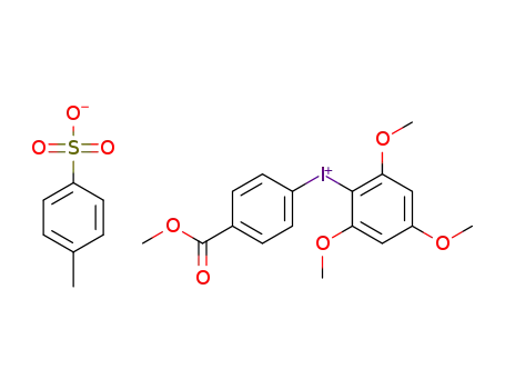 [4-(methoxycarbonyl)phenyl](2,4,6-trimethoxyphenyl)iodonium tosylate