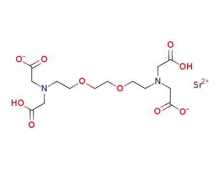 strontium(II) ethylene-bis(oxyethylenenitrilo)tetraacetic acid complex