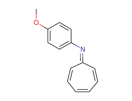 N-p-methoxyphenyl-2,4,6-cycloheptatriene-1-imine