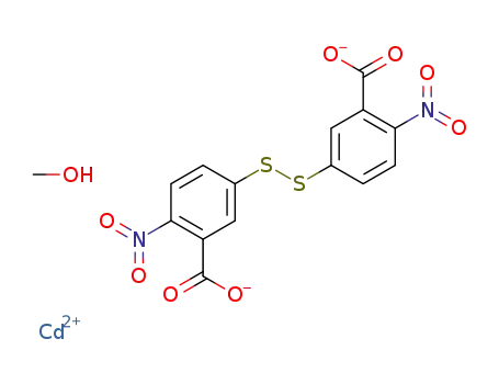 [Cd(5,5′-dithiobis(2-nitrobenzoate))(methanol)]n
