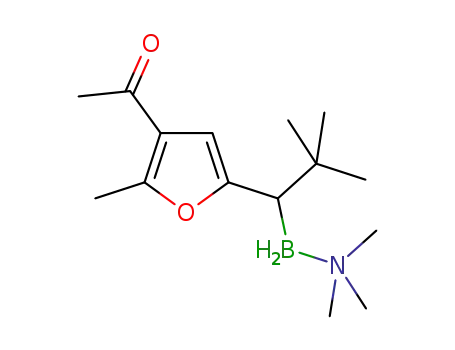 1-(5-(1-(trimethylamine-boranyl)-2,2-dimethylpropyl)-2-methylfuran-3-yl)ethan-1-one