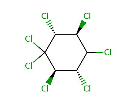 (+/-)-1,1,2r,3t,4c,5c,6t-heptachloro-cyclohexane