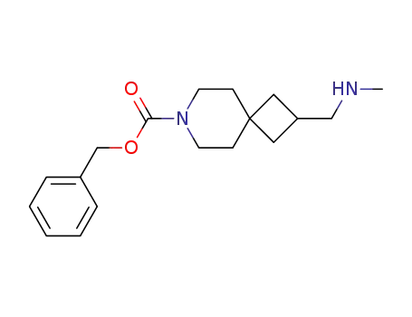 benzyl 2-((methylamino)methyl)-7-azaspiro[3.5]nonane-7-carboxylate