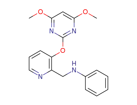 N-[2-((4,6-dimethoxypyrimid-2-yl)oxy)-6-azabenzyl]aniline