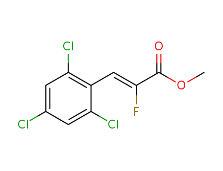 (Z)-methyl 2-fluoro-3-(2,4,6-trichlorophenyl)acrylate