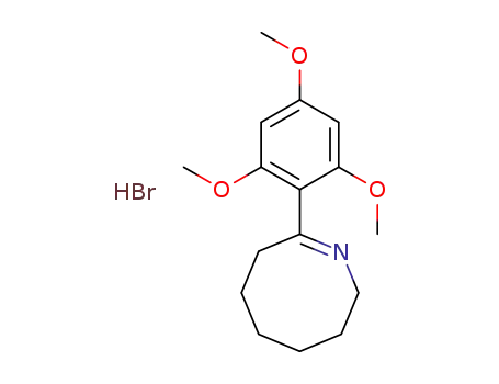 (E)-8-(2,4,6-trimethoxyphenyl)-2,3,4,5,6,7-hexahydroazocinium bromide