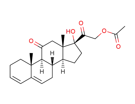 21-acetoxy-17α-hydroxypregna-3,5-diene-11,20-dione