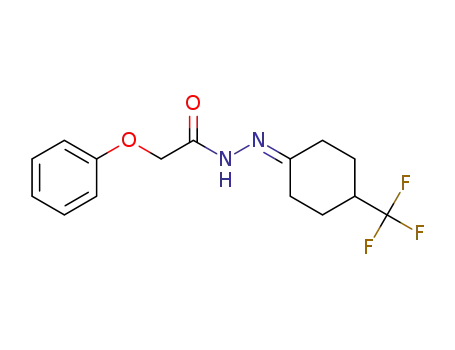 N'-[4-(trifluoromethyl)cyclohexylidene]-2-phenoxyacetohydrazide