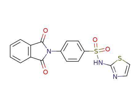 4-(1,3-dioxoisoindolin-2-yl)-N-(2-thiazolyl)benzenesulfonamide