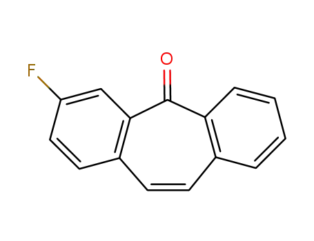 3-fluoro-5H-dibenzocyclohepten-5-one