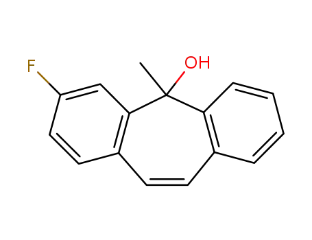 3-fluoro-5-methyl-5H-dibenzocyclohepten-5-ol