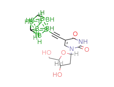 5-[(1,7-dicarba-closo-dodecaboran-9-yl)ethyn-1-yl]-2′-deoxyuridine