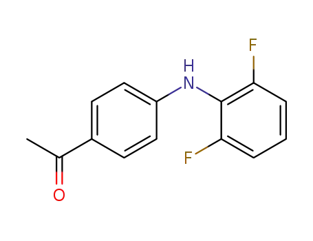 1-(4-((2,6-difluorophenyl)amino)phenyl)ethan-1-one
