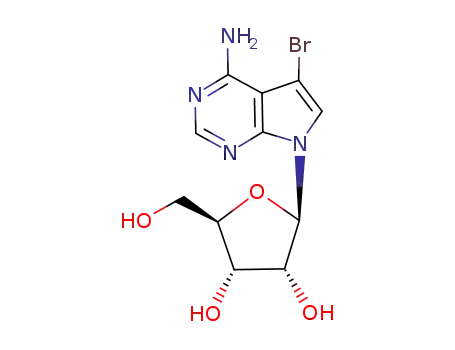 Molecular Structure of 21193-80-6 (bromotubercidin)