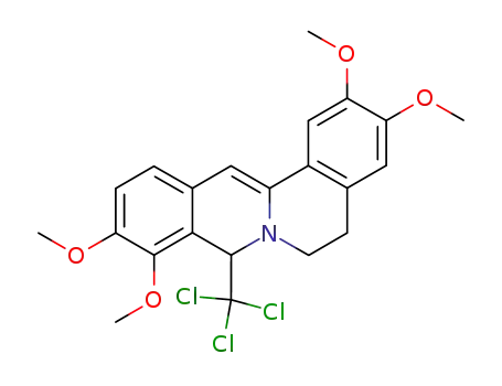 8-trichloromethyl-7,8-dihydropalmatine