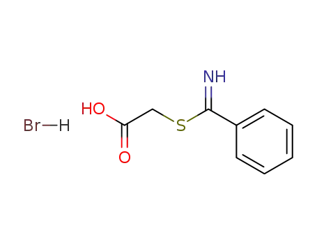 benzimidoylsulfanyl-acetic acid; hydrobromide