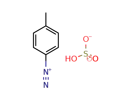 p-toluenediazonium hydrogen sulfate