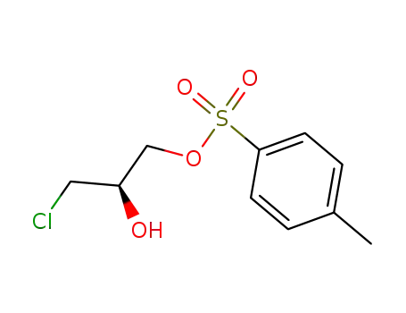 Molecular Structure of 83398-53-2 (1,2-Propanediol, 3-chloro-, 1-(4-methylbenzenesulfonate), (R)-)