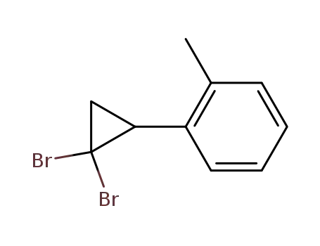 1-(2,2-dibromocyclopropyl)-2-methylbenzene