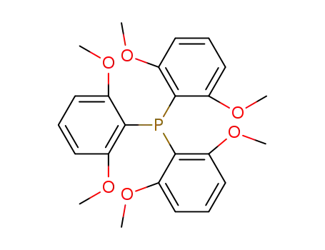 Molecular Structure of 85417-41-0 (TRIS(2,6-DIMETHOXYPHENYL)PHOSPHINE)