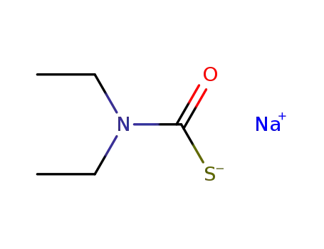 sodium salt of diethylthiocarbamic acid