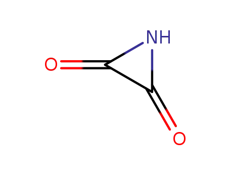 Molecular Structure of 598-60-7 (aziridine-2,3-dione)