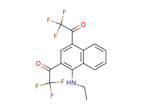 1-[1-Ethylamino-4-(2,2,2-trifluoro-acetyl)-naphthalen-2-yl]-2,2,2-trifluoro-ethanone