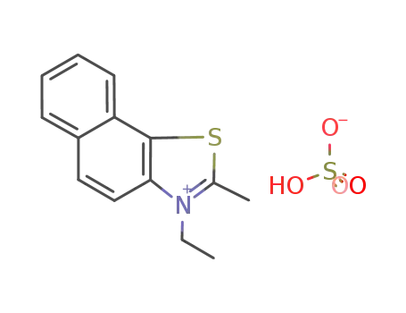 2-methyl-3-ethylnaphtho<2,1-d>thiazolium bisulfate