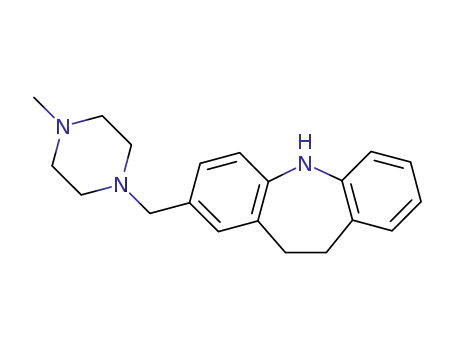N-methylpiperazinomethyl-2 dihydro-10,11 5H dibenzoazepine
