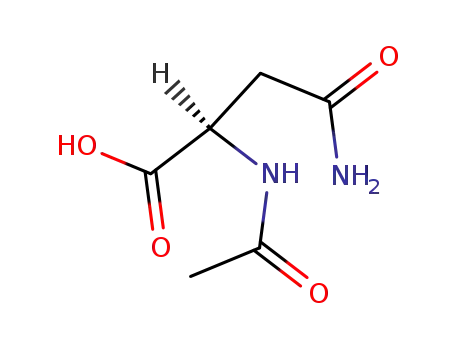 Molecular Structure of 26117-27-1 (Nalpha-Acetyl-D-asparagine)