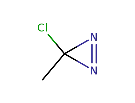 Molecular Structure of 4222-21-3 (3-chloro-3-methyl-3H-diazirene)