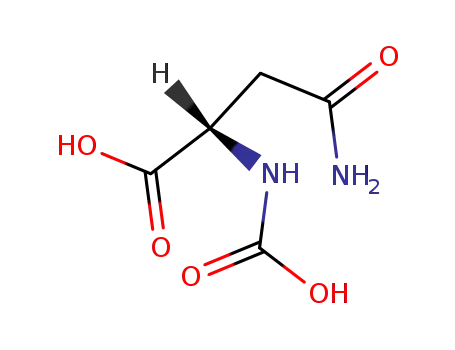 (S)-2-Carboxyamino-succinamic acid