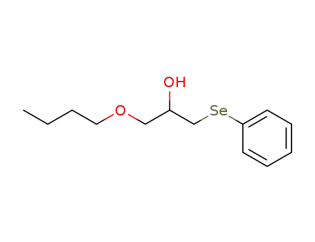 Molecular Structure of 84866-67-1 (2-Propanol, 1-butoxy-3-(phenylseleno)-)