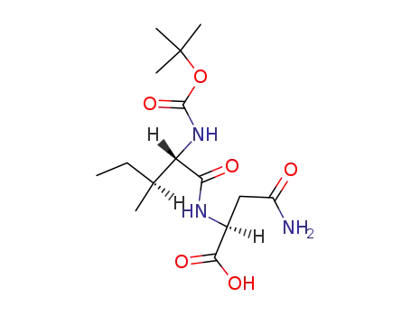 (S)-2-((2S,3S)-2-tert-Butoxycarbonylamino-3-methyl-pentanoylamino)-succinamic acid