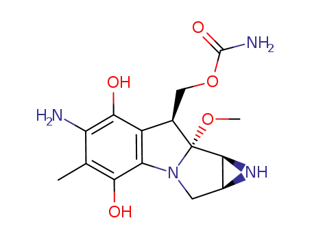 Molecular Structure of 92056-69-4 (Leucomitomycin C)