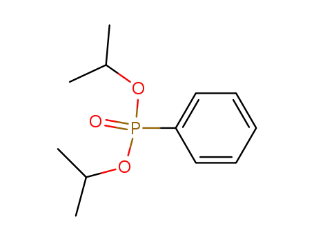 Molecular Structure of 7237-16-3 (Phosphonic acid, phenyl-, bis(1-methylethyl) ester)