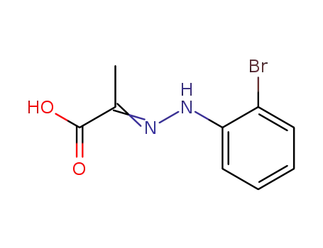 2-(2-bromo-phenylhydrazono)-propionic acid