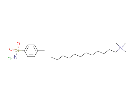 C15H34N(1+)*C7H7ClNO2S(1-)
