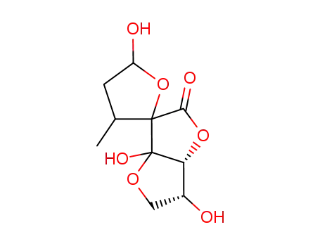 (3R,3aR)Tetrahydro-3'-methyl-3,5',6-trihydroxy-furan-2'-spiro-5a-hexahydro-furo<3',2':2,3>furan-5-on